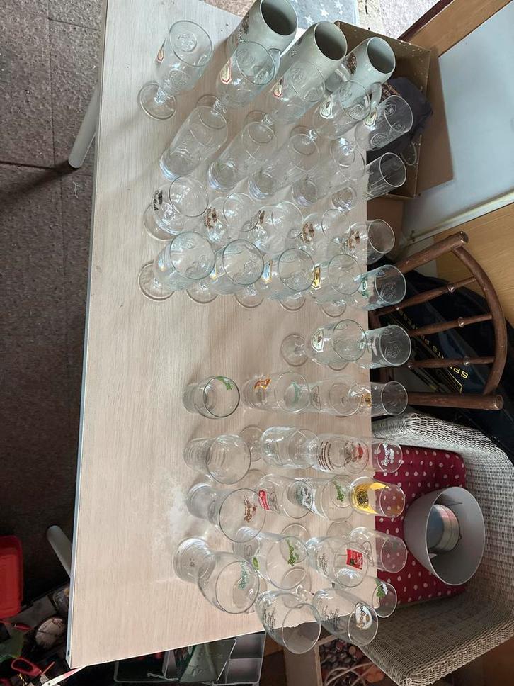 Grolsch glazen, Verzamelen, Biermerken, Zo goed als nieuw, Glas of Glazen, Grolsch, Ophalen