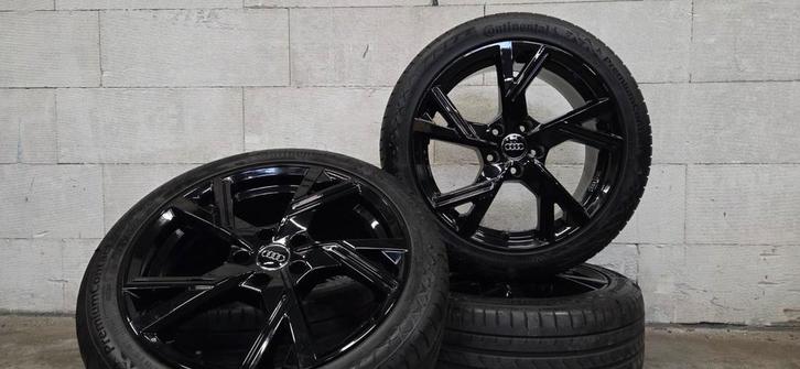 18" Audi A4 S4 B9 B8 velgen Continental zomerbanden, Auto-onderdelen, Banden en Velgen, Banden en Velgen, Zomerbanden, 18 inch