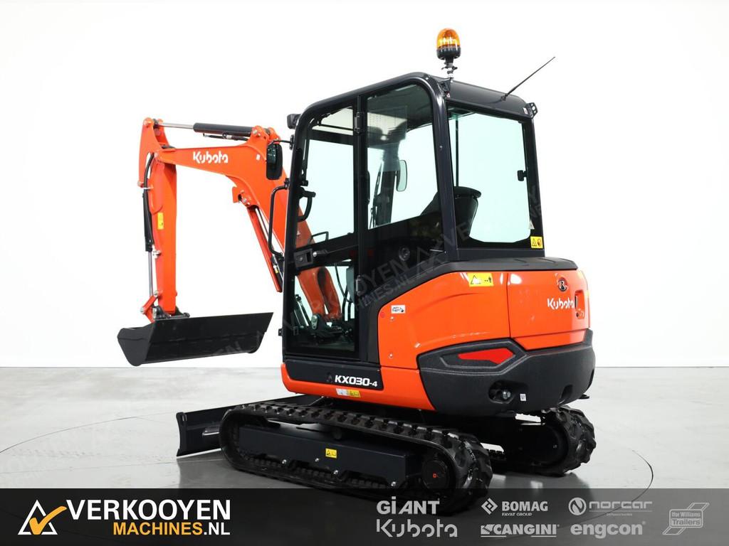 2024 Kubota KX030-4 VK9199, Zakelijke goederen, Machines en Bouw | Kranen en Graafmachines, Graafmachine