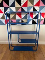 Blauw metaal rek voor kinderkamer, Huis en Inrichting, Ophalen of Verzenden, Zo goed als nieuw