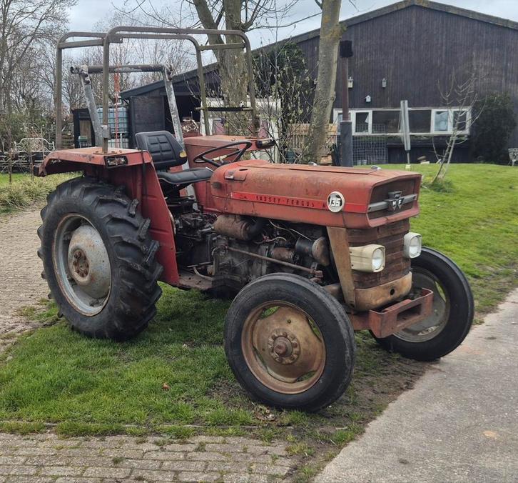 Massey Ferguson 135, Zakelijke goederen, Agrarisch | Tractoren, 5000 tot 7500, Massey Ferguson, tot 80 Pk, Oldtimer, Ophalen