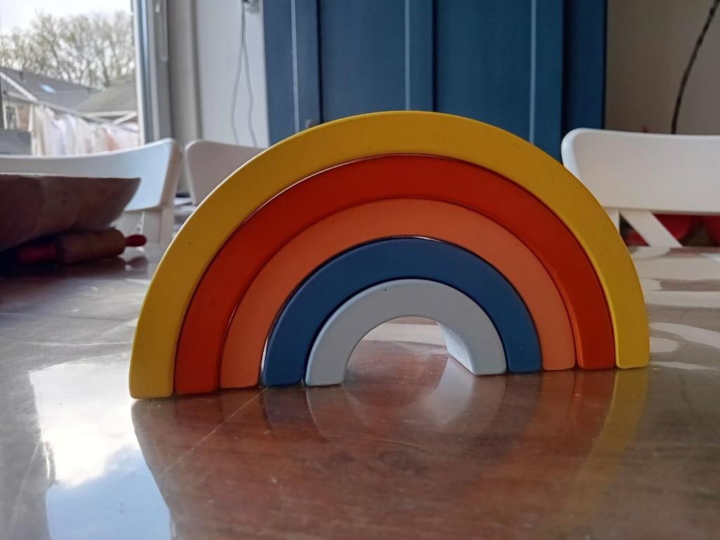 Stapelregenboog Montessori Speelgoed - Hema, Ophalen of Verzenden