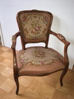 Vintage “Queen Ann” Barok Fauteuil, Huis en Inrichting, Ophalen, Gebruikt, Barok, Minder dan 75 cm