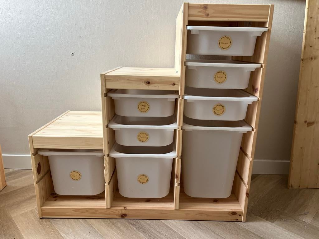 IKEA Trofast kast - ideaal voor schuine wand, Kinderen en Baby's, Kinderkamer | Commodes en Kasten, Ophalen, Gebruikt, Kast, 75 tot 100 cm