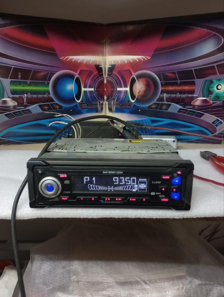 Blaupunkt San Remo CD34 Autoradio CD Speler - Goede Staat, Ophalen of Verzenden, Gebruikt