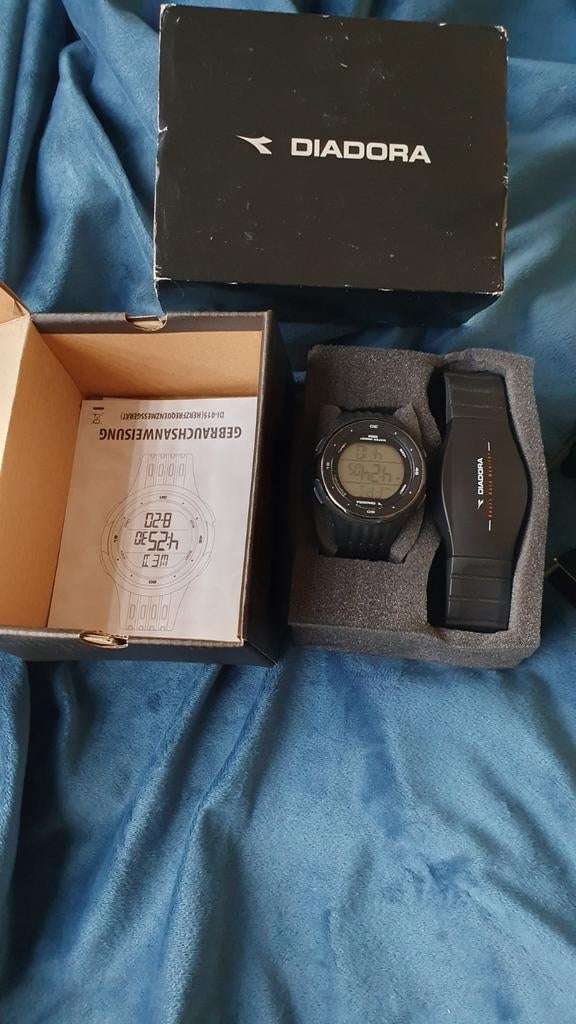 Diadora sporthorloge met hartslag meter, Ophalen of Verzenden, Overige merken