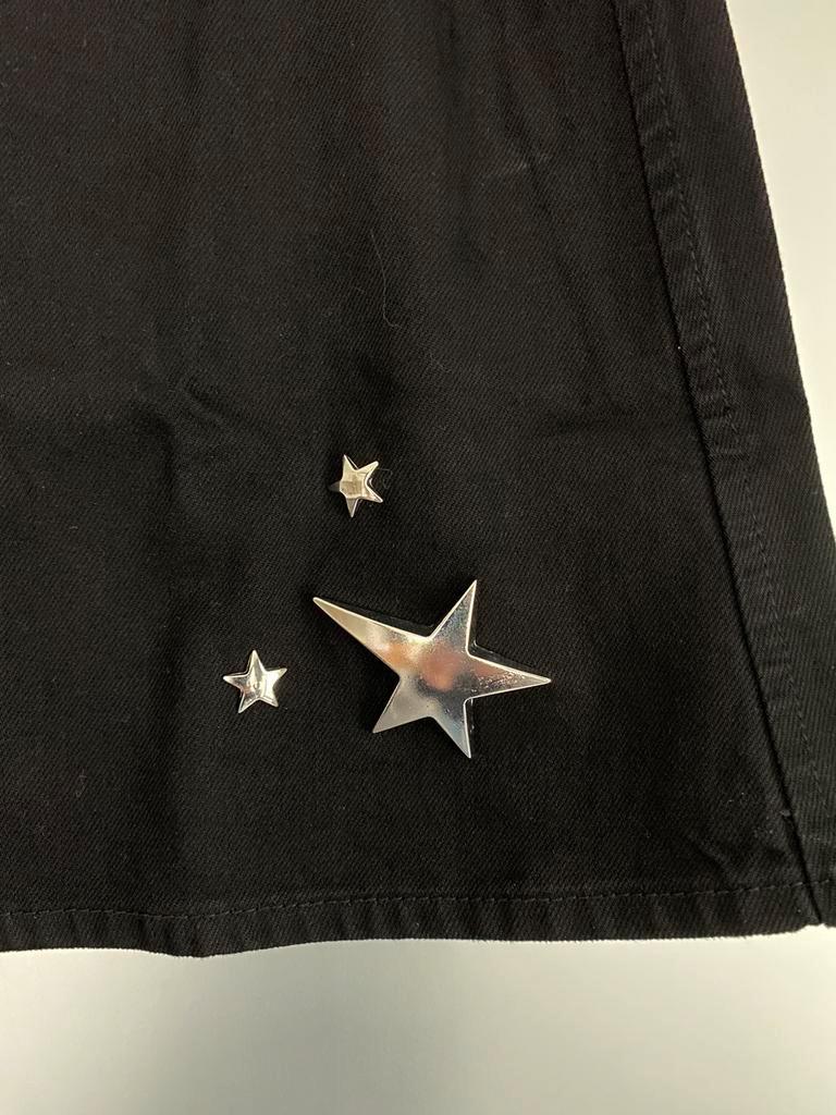 E674 Nieuw: Nikkie: mt. 38=M rok spijkerrok jeans rokje, Kleding | Dames, Rokken, Maat 38/40 (M), Zwart, Nieuw, Ophalen of Verzenden