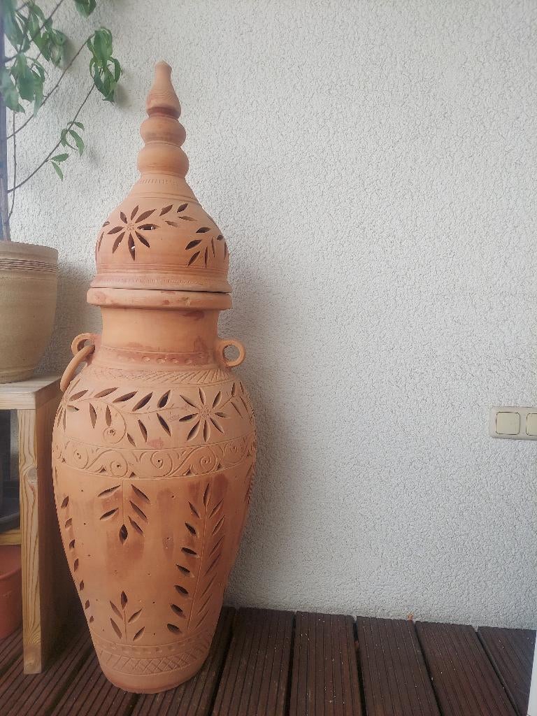 Tuin decoratie ornament heel groot 130 cm hoog, Tuin en Terras, Tuinvazen, Ophalen, Gebruikt