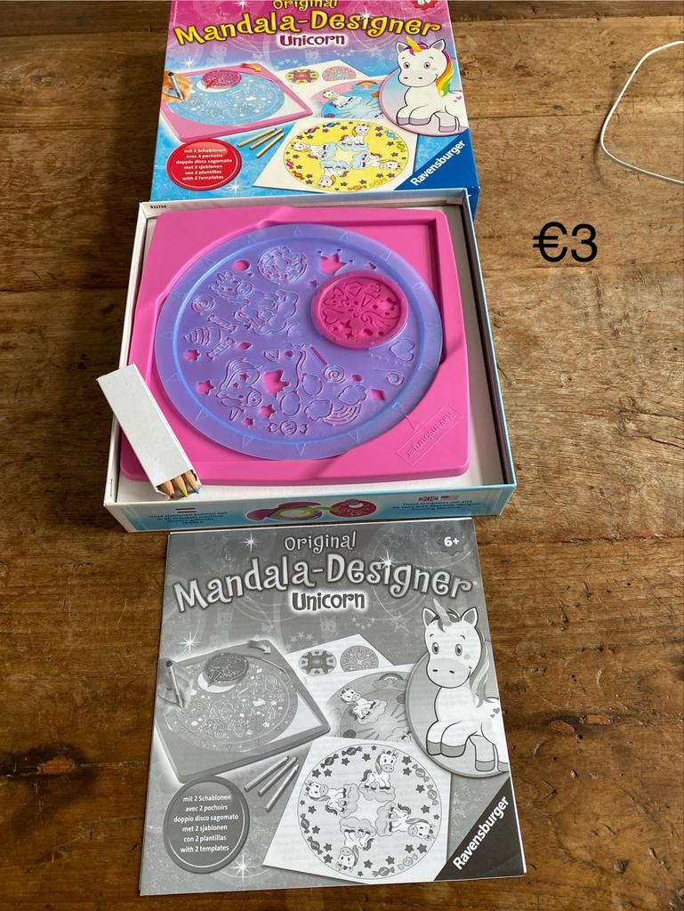 Diverse speelgoed: Mandala Designer, Rara Wat Hoor Ik?, Bumb, Ophalen of Verzenden, Gebruikt, Jongen of Meisje