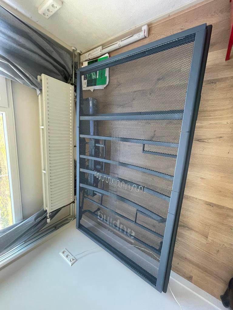 Auping bedframe 120x200 met verstelbare spiraalbodem, Huis en Inrichting, Slaapkamer | Bedden, Ophalen, Twijfelaar, 120 cm, 200 cm