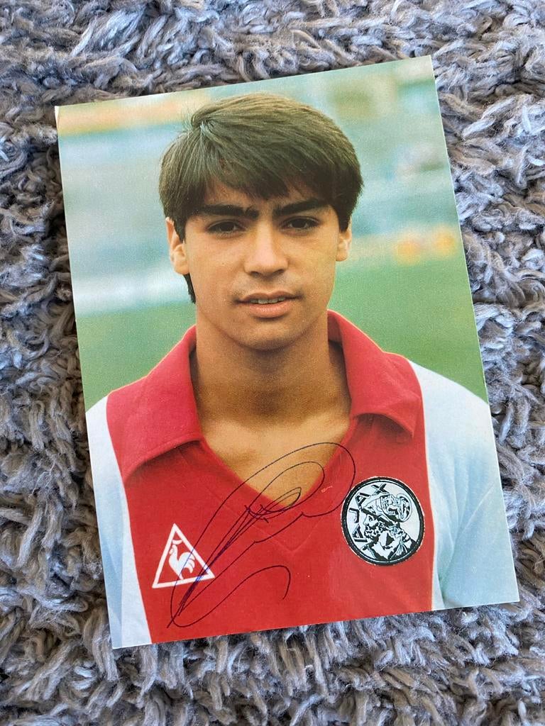 Gesigneerde Spelerskaart Sonny Silooy - Ajax, Verzamelen, Sportartikelen en Voetbal, Ophalen of Verzenden, Gebruikt, Ajax, Spelerskaart