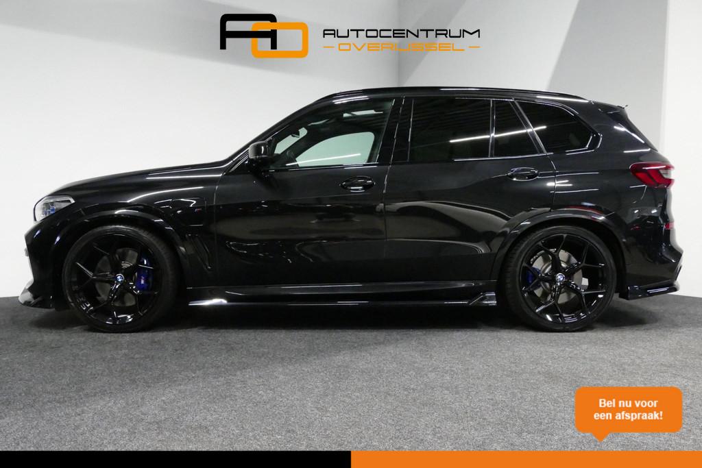BMW X5 xDrive45e M Sport / Maxton Design Bodykit V.2 / Panor, Gebruikt, 394 pk, Zwart, Lichtsensor