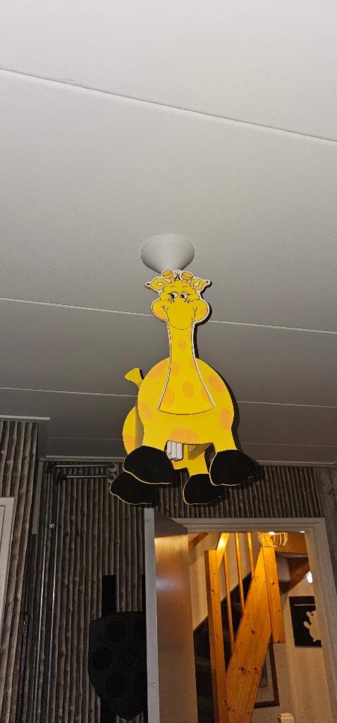 Leuke lamp giraf, Ophalen of Verzenden, Zo goed als nieuw, Lamp