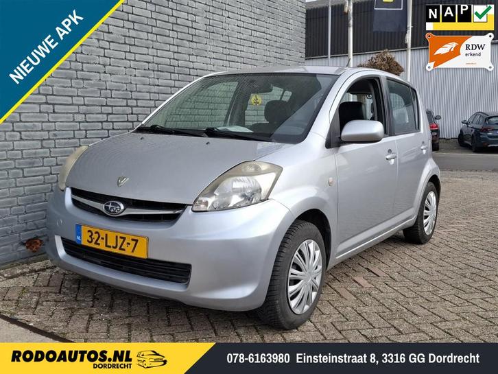Subaru Justy Daihatsu Sirion 1.0 Comfort 5-Drs Airco/Leer✅, Auto's, Subaru, Bedrijf, Te koop, Justy, ABS, Airbags, Airconditioning