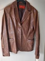 Leren / lederen dames jas maat 42, Ophalen of Verzenden, Zo goed als nieuw, Maat 42/44 (L), Zwart