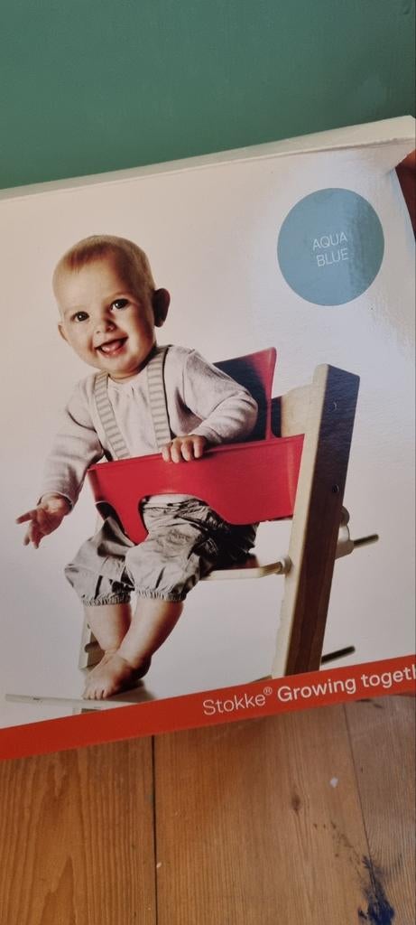 Stokke Tripp Trapp Baby Set Aqua Blue, Ophalen of Verzenden, Nieuw, Overige typen, Stoelverkleiner