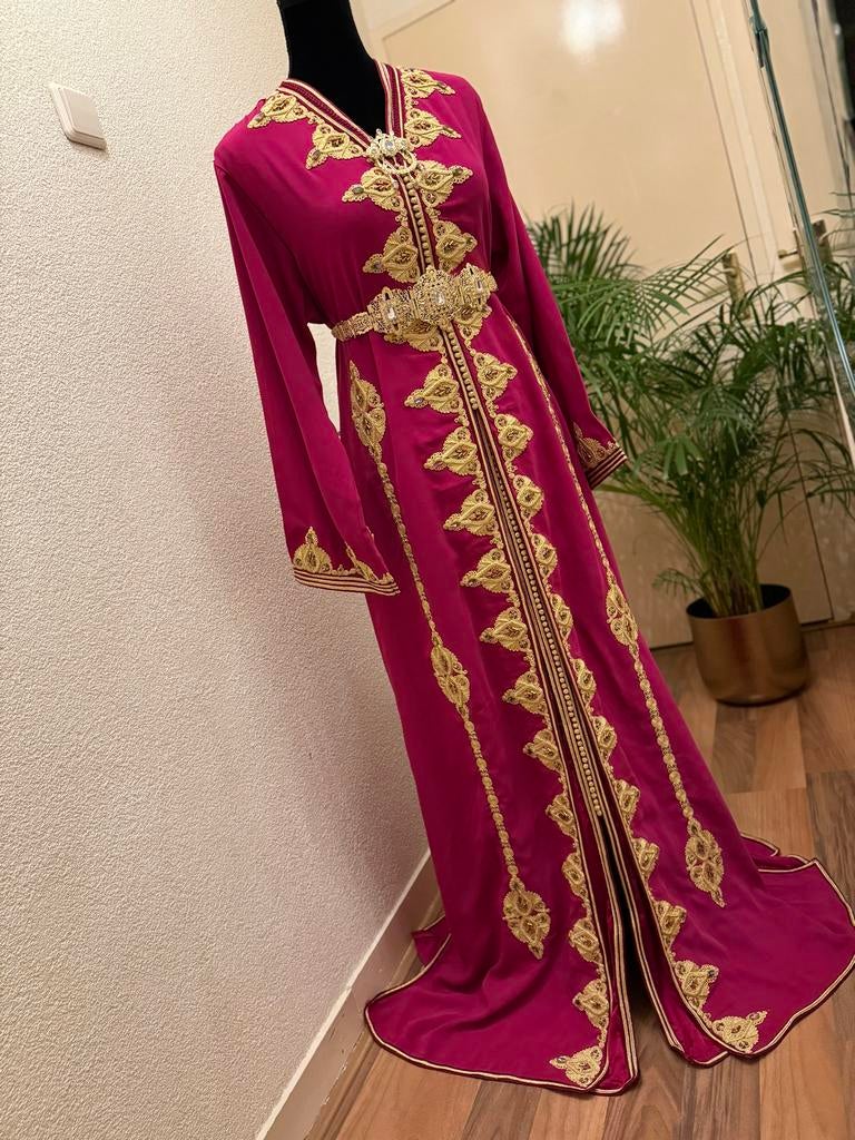 Nieuwe takshita M-L, Maat 38/40 (M), Overige typen, Paars, Nieuw