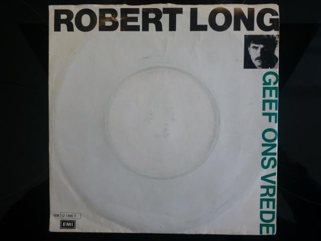 Robert Long. Geef ons vrede. / Achter de horizon., Gebruikt, 7 inch, Single, Ophalen of Verzenden
