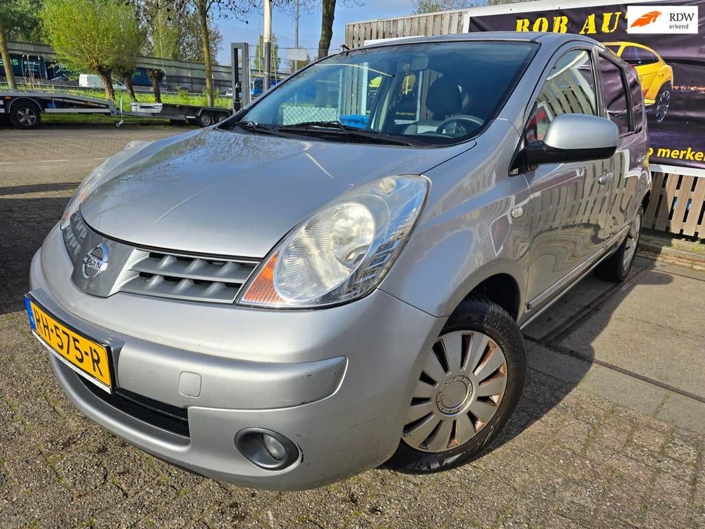 Nissan Note 1.4 Life/2e eigenaar/airco/navi/apk 01-2027/rijd, Voorwielaandrijving, 4 cilinders, Bedrijf, Euro 4