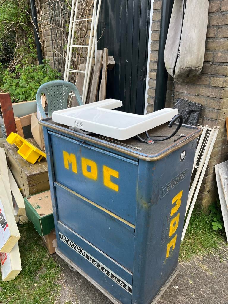 Gedore Adjutant gereedschapswagen met lades, Ophalen, Gebruikt