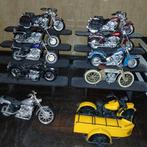 Maisto harley 1:18    9 modellen en anwb zijspan, Ophalen of Verzenden, Zo goed als nieuw