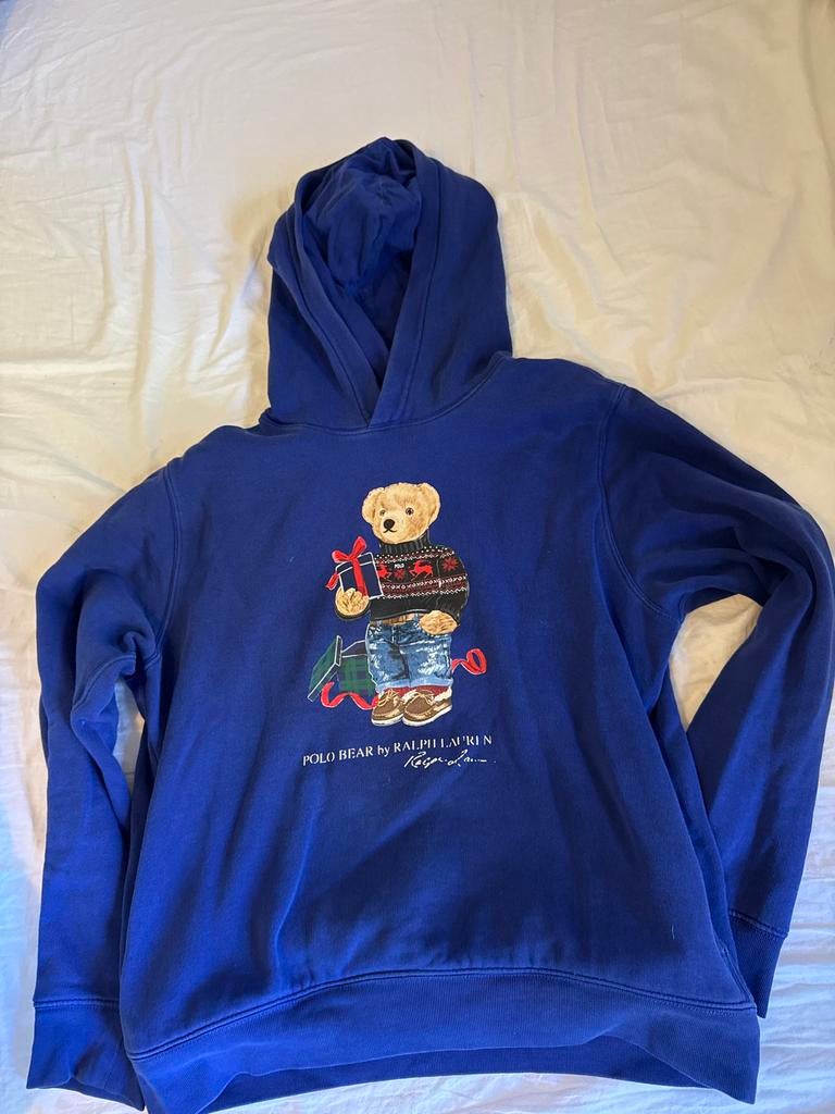 Polo Ralph Lauren trui met Polo Bear - Maat 170 (jongens), Ophalen of Verzenden, Zo goed als nieuw, Jongen, Trui of Vest