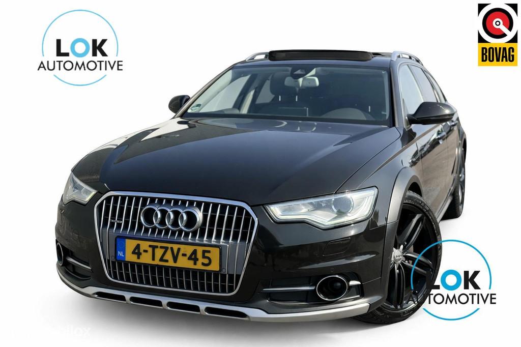 Audi A6 allroad quattro 3.0 TDI Pro Line Plus PANO|LED|CAMER, Auto's, Audi, Automaat, Euro 5, Gebruikt, Zwart