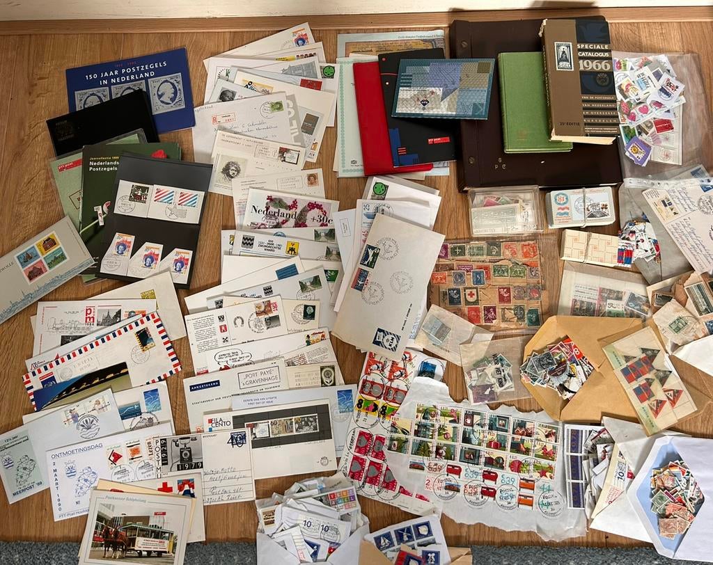 Postzegelverzameling, Verzenden, Nederland