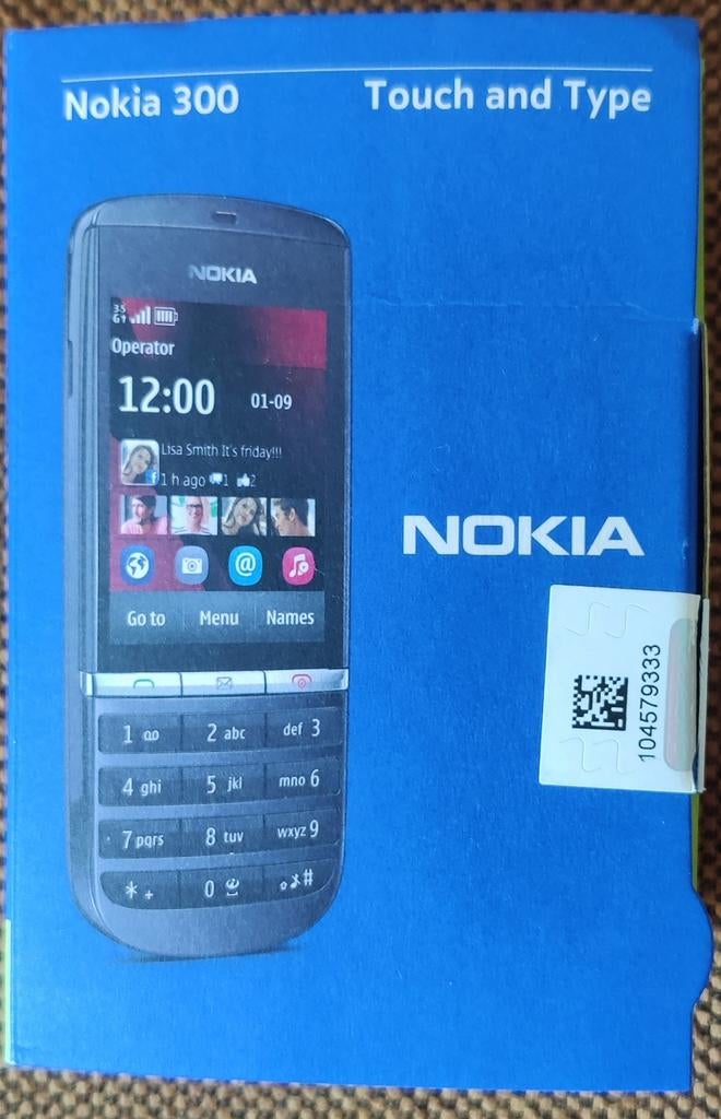 Nokia 300. Als nieuw in doos, Zwart, 3 tot 6 megapixel, Ophalen of Verzenden, Zo goed als nieuw