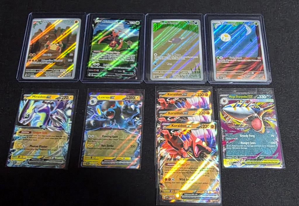 Pokémon kaarten - Klawf, Wooper, Tarountula en meer!, Ophalen of Verzenden, Zo goed als nieuw, Meerdere kaarten, Foil