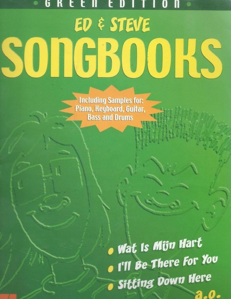 Ed & Steve Songbooks, Muziek en Instrumenten, Bladmuziek, Ophalen of Verzenden, Zo goed als nieuw, Keyboard, Artiest of Componist