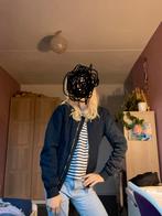 Donker blauwe bomberjack, Ophalen of Verzenden, Nieuw, Maat 34 (XS) of kleiner, Blauw