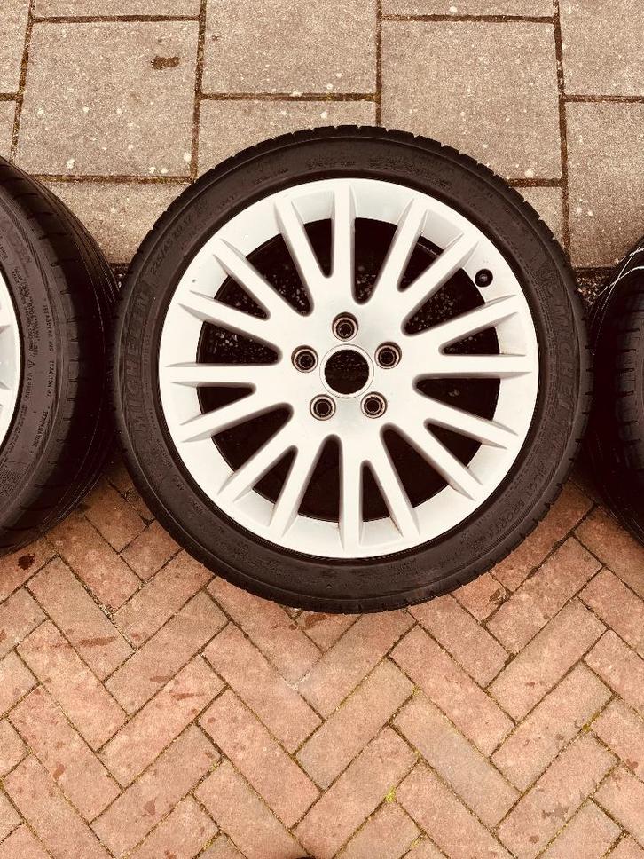 Audi A3 8P0601025AF Velgen met Michelin Pilot Sport banden, Auto-onderdelen, Banden en Velgen, Band(en), Zomerbanden, 17 inch