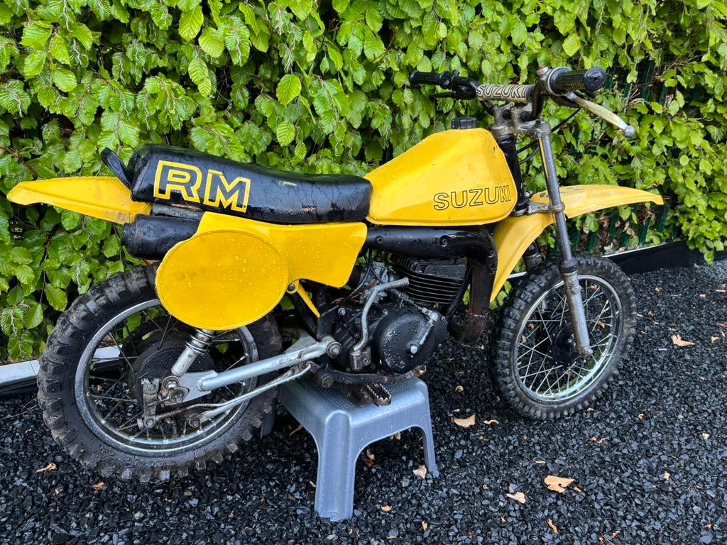 Suzuki rm50 rm 50 50cc minicrosser twinshock oldtimer, Ophalen of Verzenden, Zo goed als nieuw, Suzuki