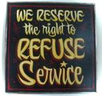 Handgeschilderd tekstbord / schilderij / tattoo / mancave, Nieuw, DeKameraadschap, Dj.kammeraat@telfort.nl, Bergenhuizen 6