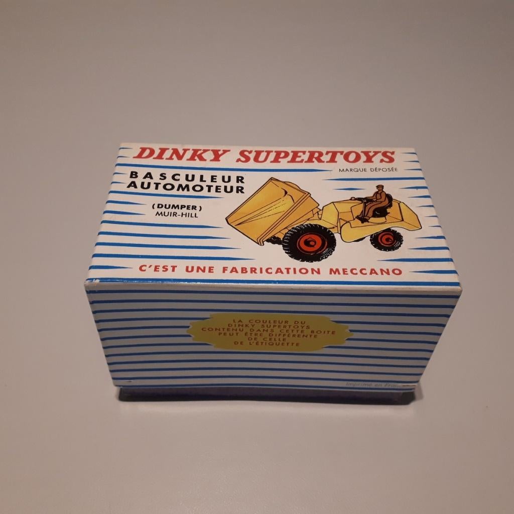 Dinky Toys France – Dumper Muir Hill – Échelle 1/43 – Modèle Restauré