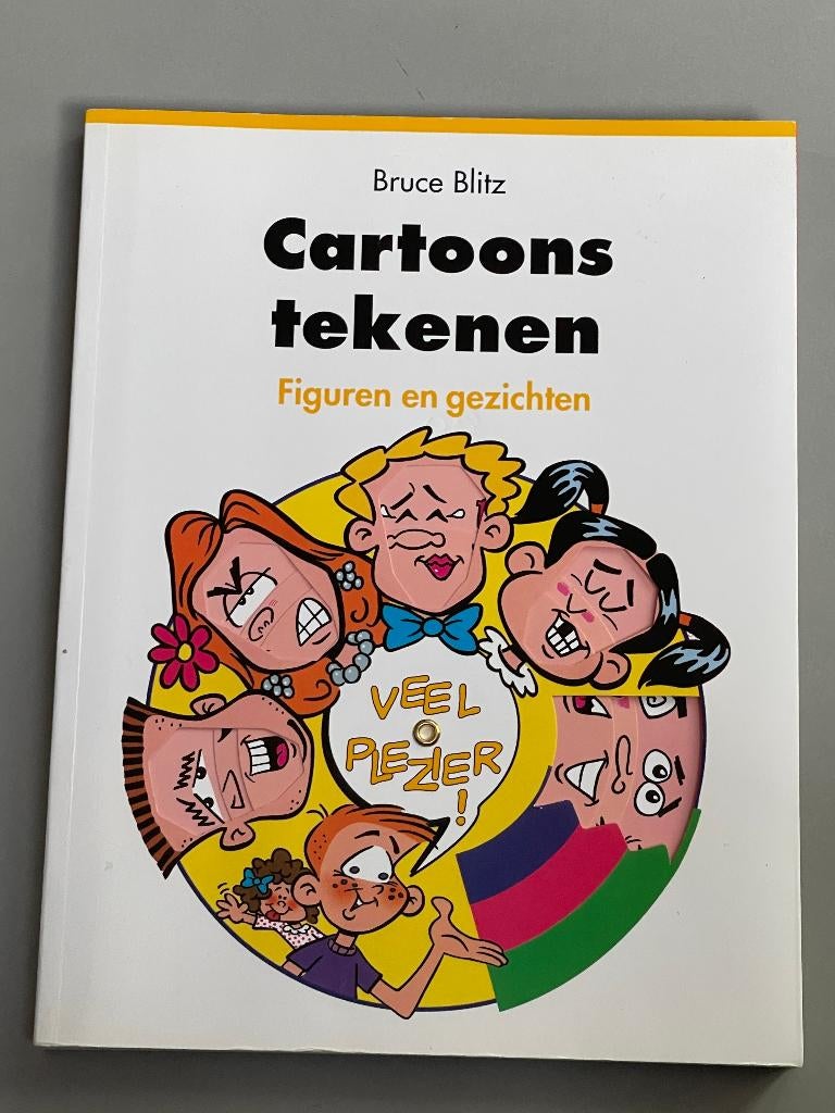 Cartoons tekenen figuren en gezichten / 2010, Ophalen of Verzenden, Zo goed als nieuw, Boek of Gids