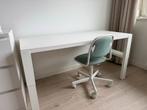 IKEA Pahl bureau wit - Netjes met lichte gebruikssporen, Ophalen, Gebruikt, Bureau