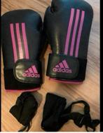 Bokshandschoenen Adidas met wikkels 12oz, Ophalen of Verzenden, Zo goed als nieuw, Bokshandschoenen