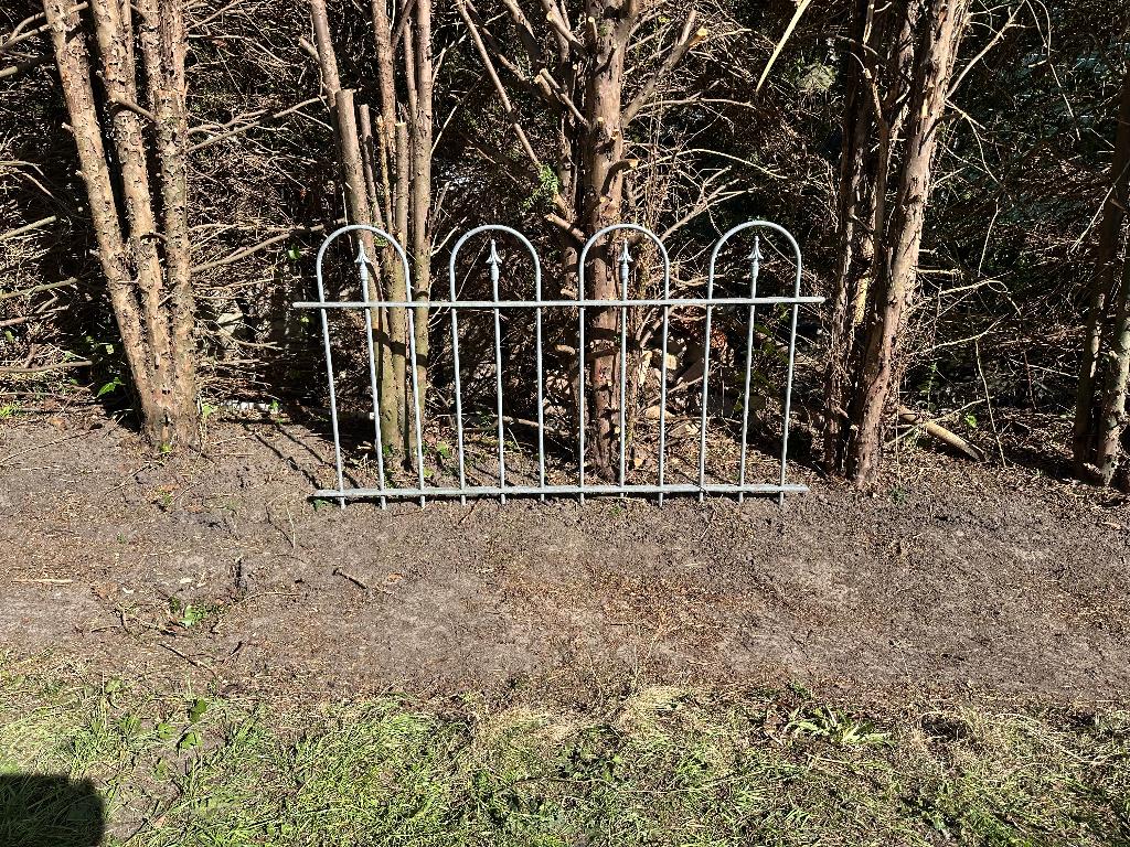 Gietijzer hek, Tuin en Terras, Tuinhekken en Hekwerk, Ophalen, Gebruikt, IJzer, Sierhekwerk