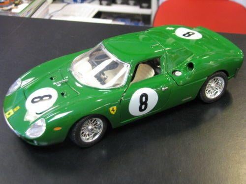 Ferrari 250 Lemans Groen 1/18 moet weg!, Eu, Eu, Nieuw, Ophalen of Verzenden