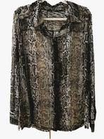 Claudia Strater blouse snakeprint 44, Kleding | Dames, Blouses en Tunieken, Bruin, Verzenden, Maat 42/44 (L), Zo goed als nieuw