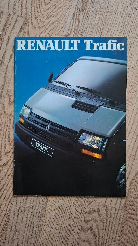 Renault Trafic brochure 1989 (FR), Ophalen of Verzenden, Gelezen, Renault