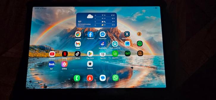 Samsung Galaxy Tab A9+, Computers en Software, Android Tablets, Zo goed als nieuw, Wi-Fi en Mobiel internet, 11 inch, 128 GB, Ophalen
