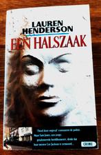 Lauren Henderson. Een Halszaak. Heel spannende thriller!!!, Ophalen of Verzenden, Gelezen