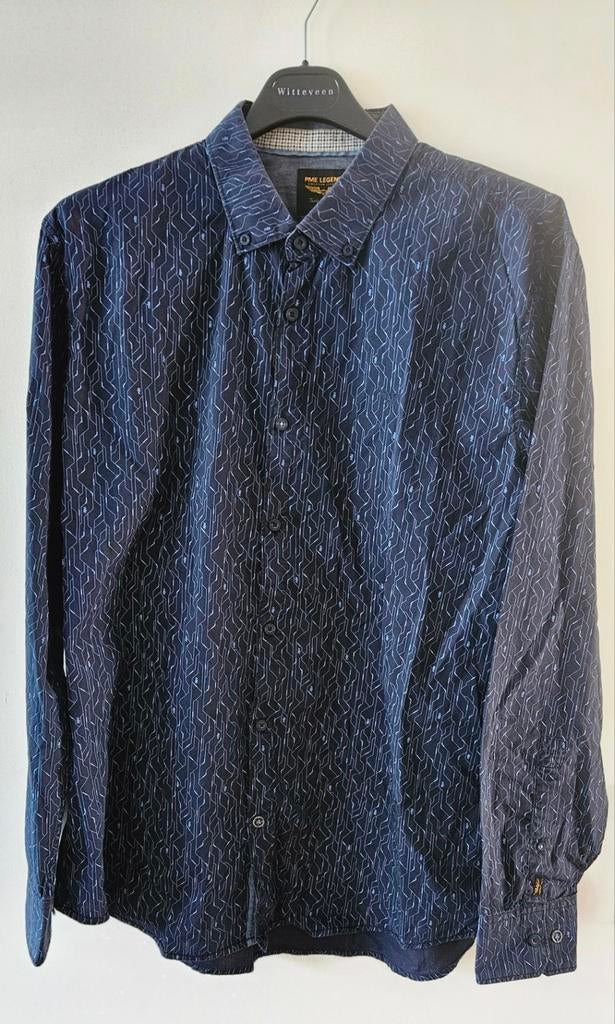 pme legend overhemd, Blauw, Ophalen of Verzenden, Zo goed als nieuw, Overige halswijdtes