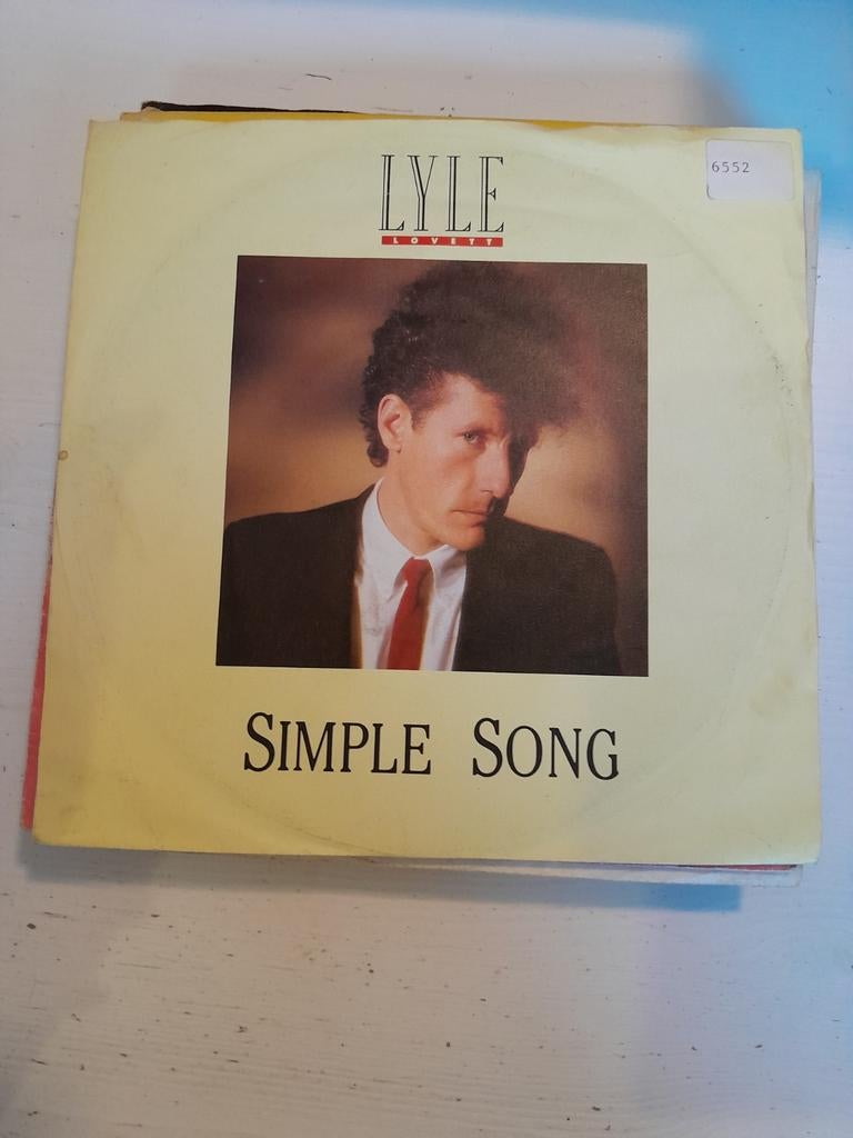 Lyle lovett 7 inch simple song, Cd's en Dvd's, Vinyl Singles, Ophalen of Verzenden, Zo goed als nieuw, Pop