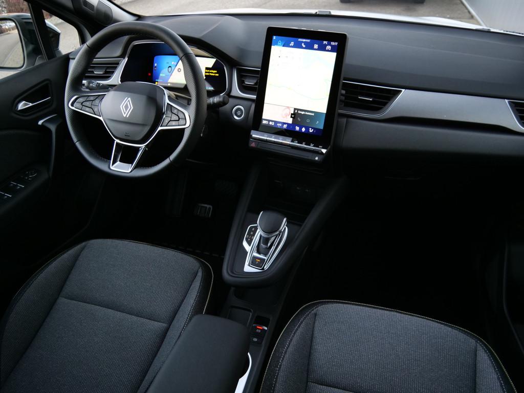 Renault Symbioz 1.6 E-Tech full hybrid 145 Pk techno Automaa, Auto's, Stof, 4 cilinders, Adaptive Cruise Control, Wit