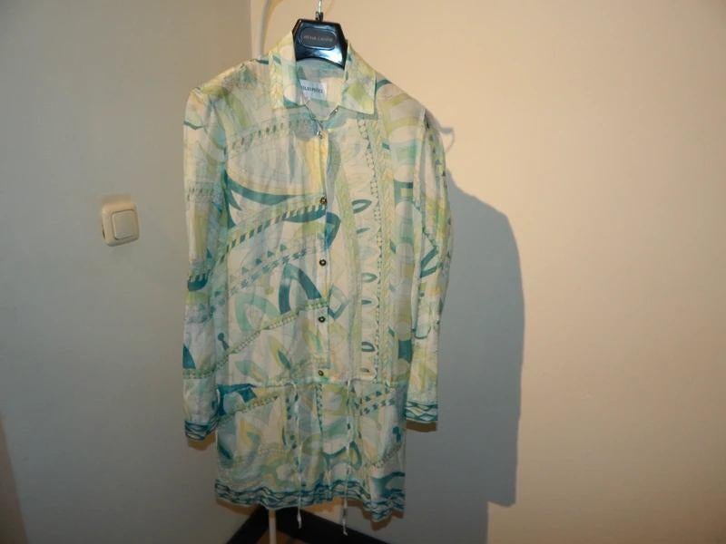 Emilio Pucci deels zijde jumpsuit mooie kleurrijke print S, Kleding | Dames, Overige kleuren, Verzenden, Emilio Pucci, Zo goed als nieuw