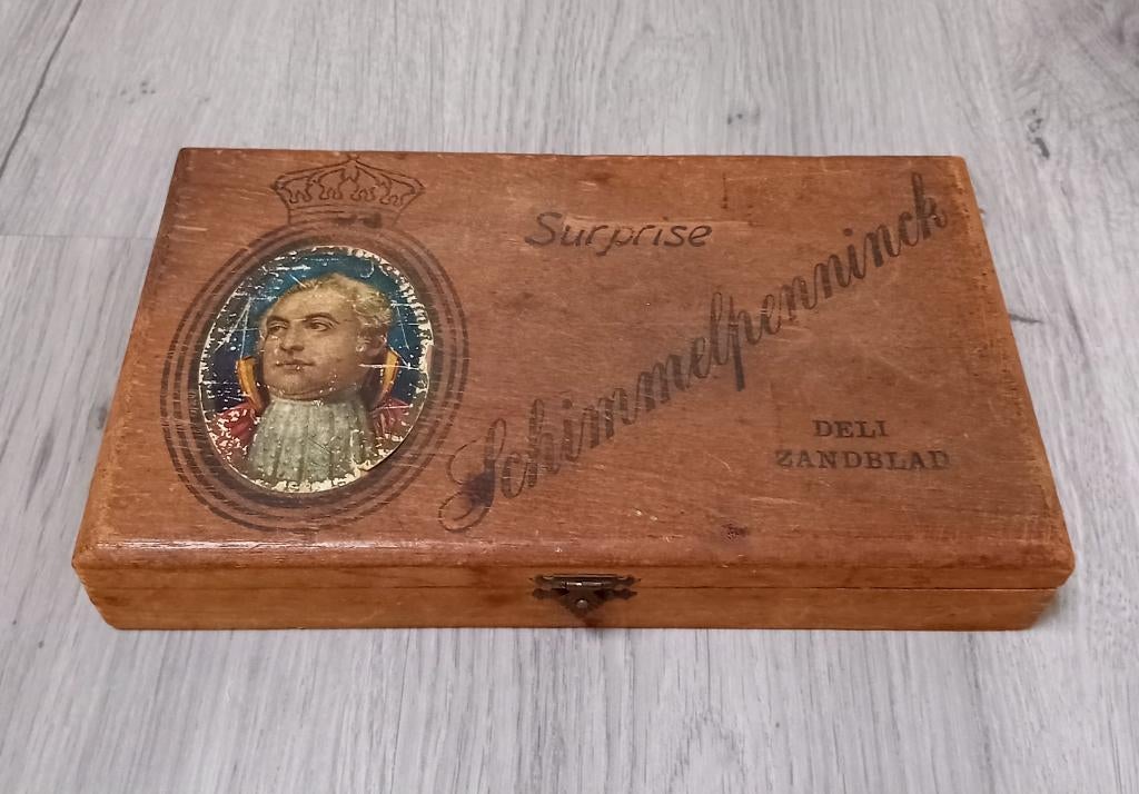 houten kist sigaar schimmelpenninck surprise, Ophalen of Verzenden, Tabaksdoos of Verpakking